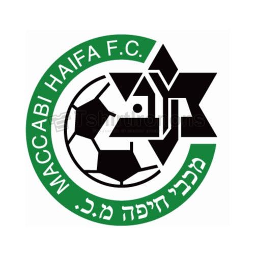 Maccabi Haifa T-shirts Iron On Transfers N3273 - Click Image to Close